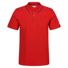 Regatta Polo Forley pour hommes (Danger Red)