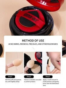 MAANGE 30pcs Professional Makeup Brushes With Velvet Bag+20pcs Powder Puff Accessories+1pc Silicone Cleaning Bowl+1pc Waterproof Wash Bag,Makeup Tools With Soft Brush Hair For Easy Carrying,Foundation Brush,Eye Shadow Brush,Blending Brush,Eyebrow Brush,Brush Set For Travel - 黑色 - 查看 8