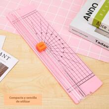 Guillotina Cortadora Tarjeta Portatil Cizalla Foto Papel Carta A4 Vmingo - Rosa - Ver 5