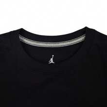 Women's Blank Jordan Crew Neck Short Sleeve T-Shirt, Knit, Style No.CD2610-010 - Black - View 3