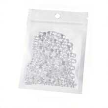 350 件透明亚克力水滴、半圆珠、树脂仿珍珠套装，适用于 DIY 工艺品、剪贴簿、卡片制作、装饰品