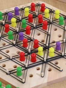 Chain Geometry Strategy Board Game - Multiplayer Interactive Puzzle Toy For Family Gatherings, Parties And Holiday Gifts - Multicolor - View 7