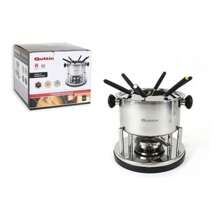 Quttin Fondue multifonction 2L, pour le fromage, le chocolat, pour 6 personnes