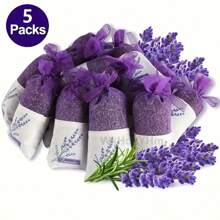 1/5 pezzi Sacchetto profumato alla lavanda, sacchetto profumato da regalo, sacchetto lavorato a maglia, cassetto dell'auto e armadio con profumo di lavanda francese, sacchetto profumato per la casa