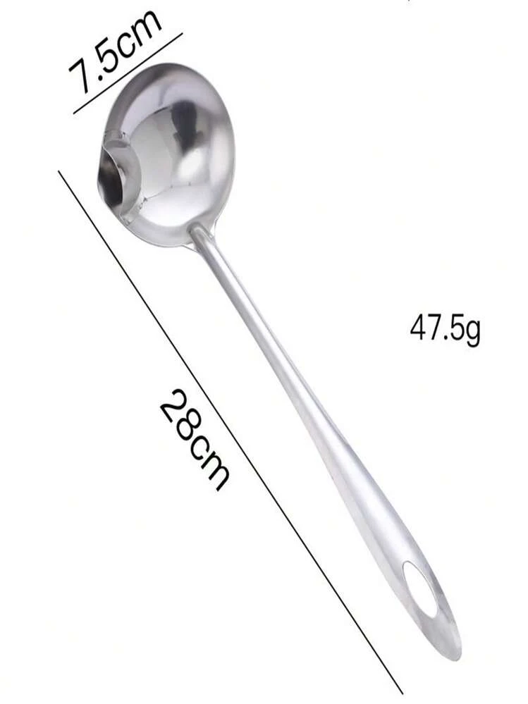 Set Di 2 Cucchiai Forati In Acciaio Inossidabile – Mestolo Forato E Cucchiaio Da Portata – Manico Ergonomico, Lavabili In Lavastoviglie - 2