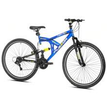 Kent Flexor Dual Suspension Mountain Bike, 29" Wheels, Adult Ages 14+, Blue - Blue - View 2