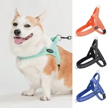 HP391 Reflective No-Pull Dog Harness With Soft Padding - Adjustable, Comfort Fit For Small To Medium Breeds