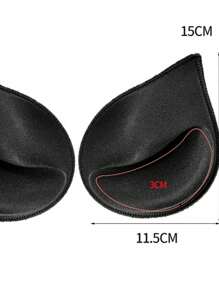 1 对运动聚拢文胸海绵垫、胸垫、丰胸产品、泡沫垫、胸罩杯、个人配饰