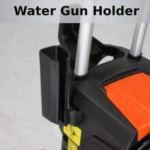 Electric Pressure Washer 3800PSI Max With Nozzles And Telescopic Handle Orange - 1 - View 7