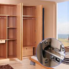 20 TOP Quality Full Overlay 35mm Soft Close Hinges Kitchen Cabinet Cupboard Door - Silver - View 4