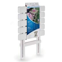 Camco Adirondack Table - Quick-Folding - Plastic, Mocha (51882) - White - View 4