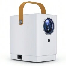 SUREWHEEL Q3 Projector With Tripod, FHD 1080P, 4K Support, 300 Inch Display, 5G WiFi & Bluetooth 5.0, 12000 Lumens, Keystone Correction. - Phích cắm loại F của EU (220-240V) - Xem 3