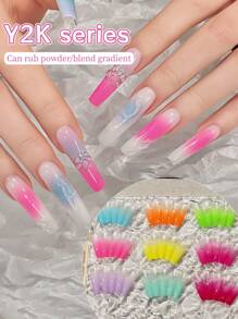 9 Colors Y2K Series Patting Gel Nail Polish Soak Off Gel Nail Polish Uv Gel Long Lasting Nail Polish Gel For Nail Salon At Home Nails - Multicolor - View 4