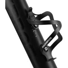 ROCKBROS Portabotellas ROCKBROS, portabotellas ligero de aleación de aluminio para bicicleta de montaña, portavasos para bicicleta de carretera, negro/azul, 1 pieza