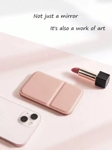 4件装便携式化妆镜，可折叠易用化妆镜，小巧精致，方便随身携带