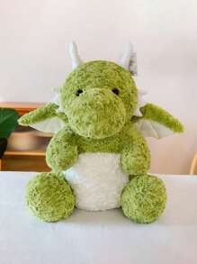 1 件小飞龙玩具，坐着的恐龙娃娃，柔软睡枕娃娃，恐龙，泰迪熊，生日，圣诞节，情人节礼物 - 彩色 - 查看 4