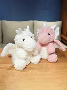 1 件小飞龙玩具，坐着的恐龙娃娃，柔软睡枕娃娃，恐龙，泰迪熊，生日，圣诞节，情人节礼物 - 彩色 - 查看 6