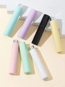 1 pieza Botella de perfume/spray facial de vidrio de alta gama de 10ml con rociador giratorio rellenable, rociado ultra fino, esencial portátil para viajes, suministros escolares, artículos de vacaciones, accesorios de camping, mini perfume para mujeres y hombres, accesorios de viaje a la playa, artículos esenciales de verano, accesorios escolares de vuelta al colegio - Multicolor - Ver 3