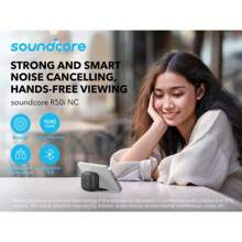 Anker 的 Soundcore P30i 降噪耳塞，强劲智能降噪，强劲低音，45 小时播放时间，二合一外壳和手机支架，IP54，无线耳塞，蓝牙 5.4 TWS 无线耳机，小巧便携，入耳式无线耳机迷你耳塞带充电盒，适用于 Apple 手机、iPad、笔记本电脑，适用于 IOS、Android 用户，适合家人、朋友、儿童、生日、春季、节日、新年的礼物 - 黑色 - 查看 2