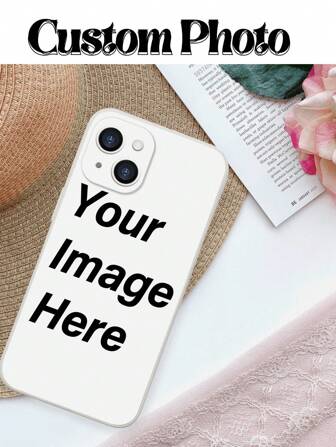 맞춤형 개인 사진 콜라주 부드러운 피부 느낌 흰색 14 휴대폰 케이스
