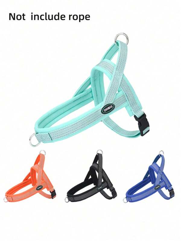 HP391 Reflective No-Pull Dog Harness With Soft Padding - Adjustable, Comfort Fit For Small To Medium Breeds