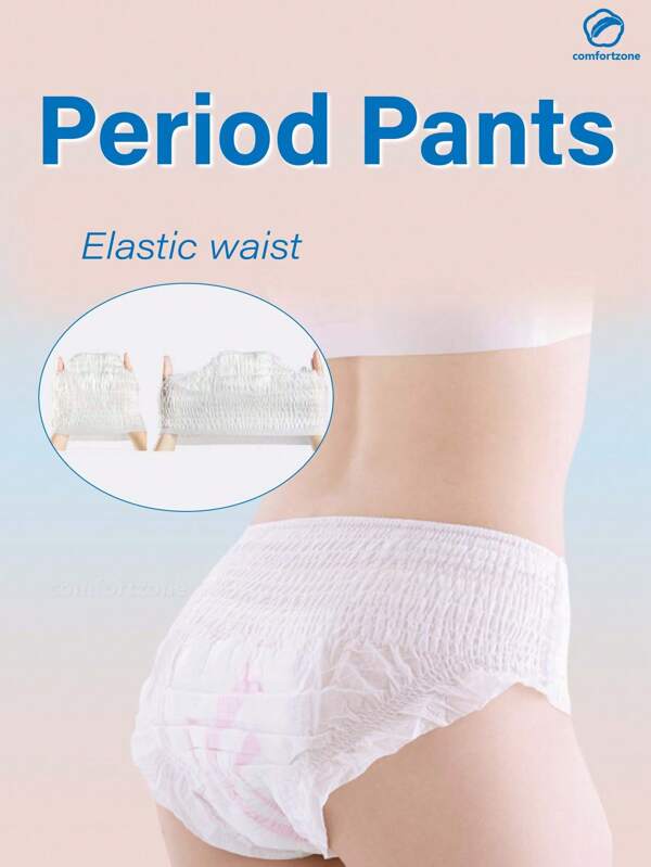 20 peças, calças menstruais, respiráveis e confortáveis, absorção instantânea, calças menstruais noturnas leves femininas, sem vazamento, adequadas para cuidados pós-parto e uso menstrual