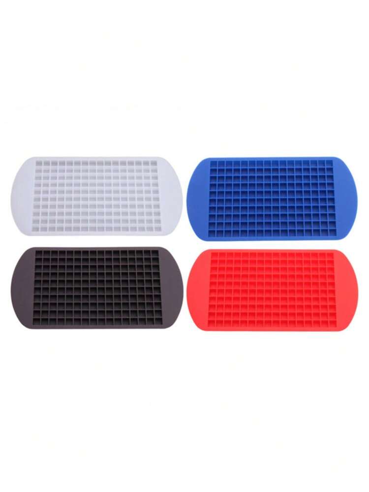 1pc Silicone Mini Ice Tray Mold, Makes 160 Small 1cm Ice Cubes, Home Ice Maker Mold - Multicolor - View 4