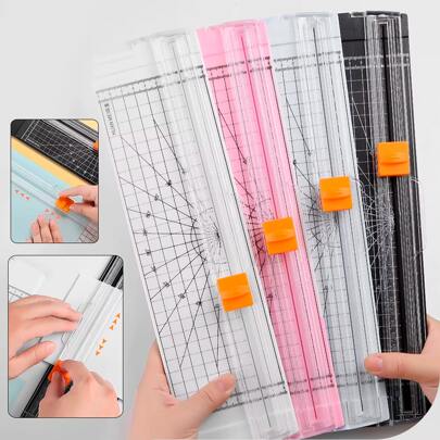  Guillotina Cortadora Tarjeta Portatil Cizalla Foto Papel Carta A4 Vmingo