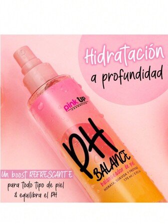 PINK UP | PH Balance | Balanceador de PH Facial | Hidrata y suaviza la piel | Reduce brillo sin alterar el maquillaje | Skin care | Tonico facial 160ml