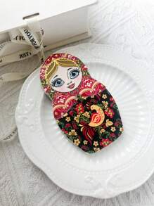 1 件可爱俄罗斯套娃装饰 3D 浮雕金箔装饰大尺寸树脂冰箱贴，适合装饰、节日、返校礼物 - 多色 - 查看 8