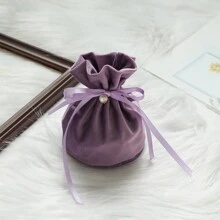 5 chiếc Túi đựng kẹo cưới, Túi đựng quà có dây rút đựng kẹo, sô cô la, đồ trang sức nhỏ thích hợp cho đám cưới, sinh nhật, tiệc kỷ niệm Ngày lễ tình nhân - Nhiều màu - Xem 7