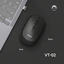 Mouse Gamer Sem Fio Bluetooth e Wireless 2.4G 1600dpi - VT-02 - Visão 5