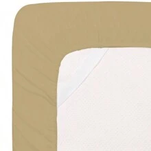 Luxurious Ultra Soft 3-Piece Bamboo Fiber Bed Sheet Set With Deep Pockets - Twin - Khaki - View 4