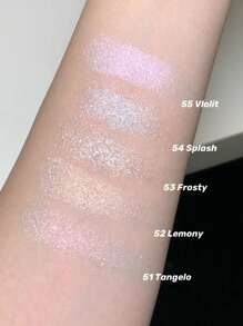 HOLIKA HOLIKA My Fave Piece Eyeshadow 52 LEMONY Palette | Single Eyeshadow | Soft Neutral Ash Color, Long-Wearing, Glitter, Clear Watercolor | Palette With Easy Color Matching For All | Korean Beauty, Korean Makeup - 52 LEMONY - 查看 8