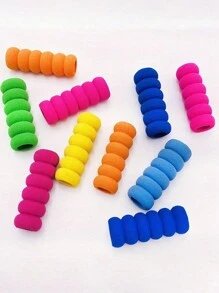 Multi-Pack Comfortable & Grip Diamond Painting Finger Protectors, DIY Mixed Color Dotting Pen Sponge Finger Sleeves To Reduce Hand Fatigue And Ease Handcraft Making