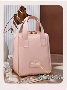 1 Peça Bolsa de Maquiagem, Bolsa de Toalete, Bolsa de Armazenamento de Cosméticos, Bolsa Feminina, Bolsa de Toalete Portátil, Bolsa de Maquiagem à Prova d'Água, Bolsa de Maquiagem de Grande Capacidade, Bolsa de Viagem para Cosméticos, Organizador de Viagem Multifuncional, Clutch, Nécessaire de Cosméticos, Presente, Presente para Mãe, Presente de Aniversário, Presente de Ano Novo