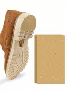 1 Pair Of Mesh Square-Shaped Anti-Slip Shoe Sole Sticker, Non-Slip Sole Stickers, Non-Slip Shoes Pads Adhesive Shoe Sole Protectors, High Heel Silicone Forefoot Grips, Sole Front And Back Anti-Slip Pad, Wear-Resistant Anti-Slip Square-Shaped Shoe Sole Sticker - Multicolor - View 4