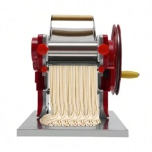 Eatssode Macchina per pasta macchina per pasta macchina per pasta manuale per spaghetti 0,5-5 mm macchina per pasta per pasta in acciaio inossidabile per spaghetti, fettuccine, lasagne