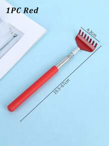 Portable Retractable Metal Back Scratcher - Instant Itch Relief, Extendable & Portable,Metal Stainless Steel Extendable Back Scraper Scrapping & Massaging Tool Suitable For Adults, Elders, Pets, Gift Giving