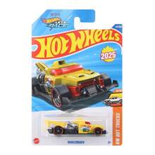 Mattel Coches de juguete Hot Wheels a escala 1:64 para niños y coleccionistas, juguete de coche tipo  BMW, karts, vehículos todoterreno, vehículos comerciales, hay varios tipos disponibles como regalo de cumpleaños o navidad - 25B#42HAULERBACK - Ver 1