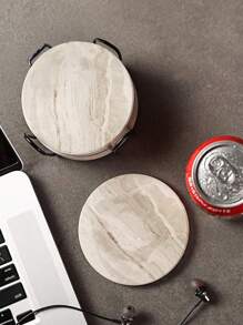 一套陶瓷杯垫、餐垫、隔热垫、寿司盘，适用于餐厅、厨房等家居装饰，也适合婚礼、派对、送礼、生日、周年纪念、午餐盒、便当盒、返校季等场合。 - 彩色 - 查看 4