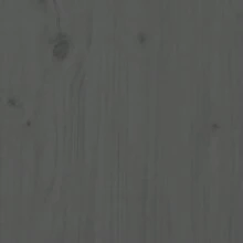 Stylish Grey Wall Cabinet 60 Cm Solid Pine Wood For Home Storage - Grey - View 9