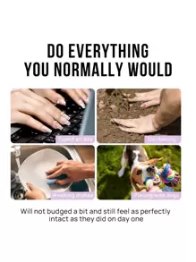 一盒 10 件长款细高跟指甲，海洋主题设计，珍珠、贝壳和 3D 花卉装饰，按压式指甲套装，含指甲锉和果冻胶，适合女士和女孩，展现清新自然的风格，非常适合度假和海滩派对 美甲用品 指甲 - 彩色 - 查看 9