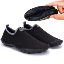 Unisex Kids Aqua Shoes Non-Slip Easy To Put On Quick Dry Lightweight Comfortable Water-Draining Sneakers