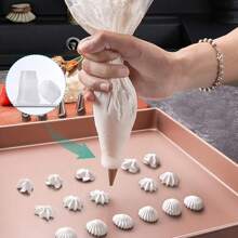 10pcs Plastic Cake Decorating Connectors, Pastry Bag Couplers For Baking And Decorating Kitchen Tools - White - View 7