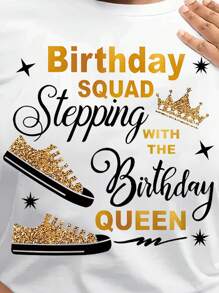 Women's Casual Short Sleeve Round Neck T-Shirt - 白色 - 查看 4