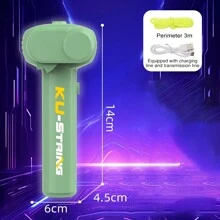 1个夜光弹弓，猫咪减压玩具，亲子互动玩具，完美节日礼物 - 彩色 - 查看 14