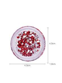novani Tooth Gems DIY Teeth Crystal Flat Back Glass Gemstone Multi Shaped Crystal Gem For Teeth - Multicolor - View 4