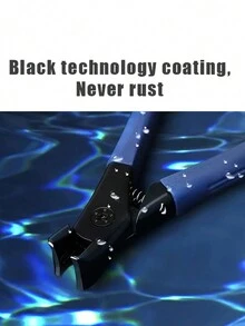 1pc Wide Opening Anti-Splash Nail Clippers, Ergonomic Design For Thick Toenails, Sharp & Durable Nail Cutter With Anti-Splash Feature - Multicolor - View 9