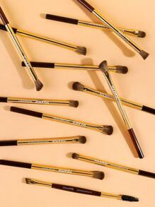 MAANGE ﻿13Pcs Professional Soft Long Aluminum Tube Makeup Brush Set,Eyelash Brush,Eyeshadow Brush, Eyebrow Brush, Blending Brush,Lip Brush,Highlight Brush,Concealer Brush,Makeup Brush For Powder Liquid Cream,For Daily Use And Travel,Makeup Accessories Gifts For Friends ﻿ ﻿ ﻿ ﻿ ﻿﻿ - 彩色 - 查看 4